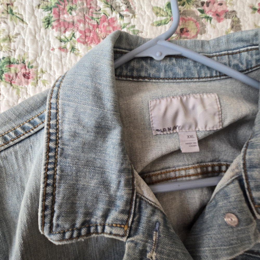 Old Navy Light Blue Jean Jacket